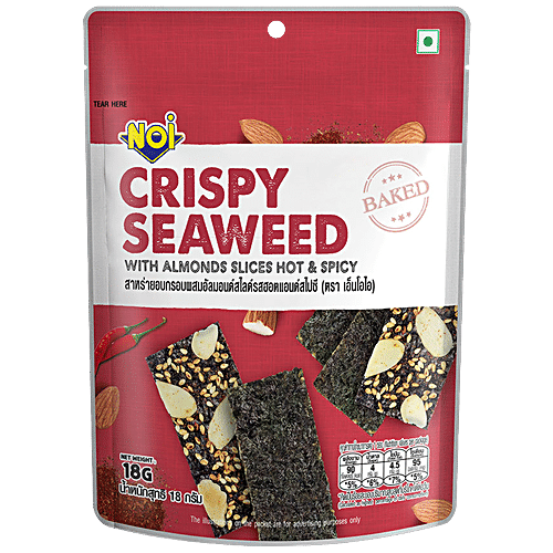 Buy Tong Garden Hot And Spicy Noi Crispy Seaweed With Almond Slices Baked