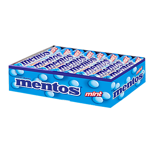 Buy Mentos Mint Flavour, Chewy Candy Online at Best Price of Rs 300 ...