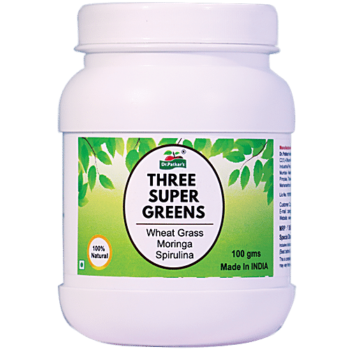 Dr. Patkars Three Super Greens, 100 g  