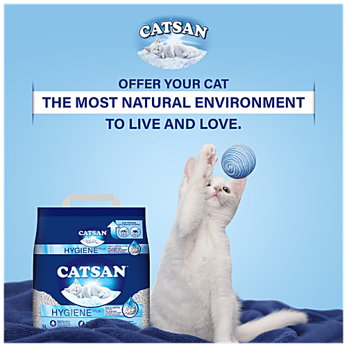 Buy Catsan Hygiene Plus Non Clumping 100% Natural Cat Litter Online at