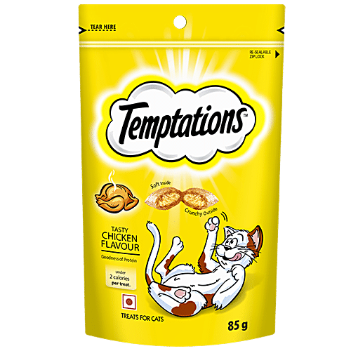 Buy Temptations Cat Treat Tasty Chicken Flavour Online at Best