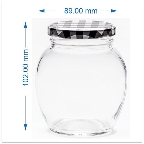 Buy Yera Glass Jar With Printed Lid - Easy To Clean, Leak Proof, Small  Online at Best Price of Rs 115 - bigbasket