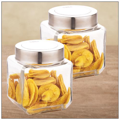 Glass Jars - Buy Glass Kitchen Storage Jar With Lid Online | Nestasia