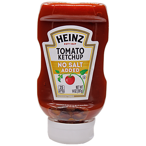 Buy Heinz Tomato Ketchup - No Salt Added, Imported Online at Best Price ...