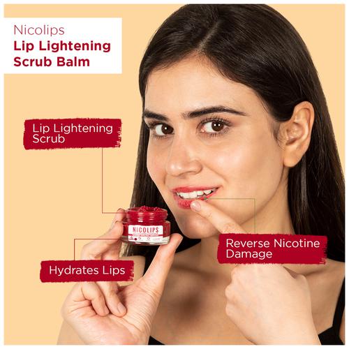 Buy Bella Vita Organic NicoLips Lip Lightening Scrub - Unisex Online at ...