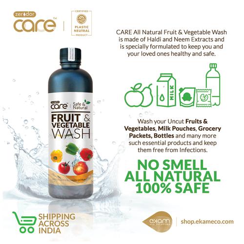 Buy ZERODOR CARE Natural Fruit & Vegetable Wash Online at Best Price of ...
