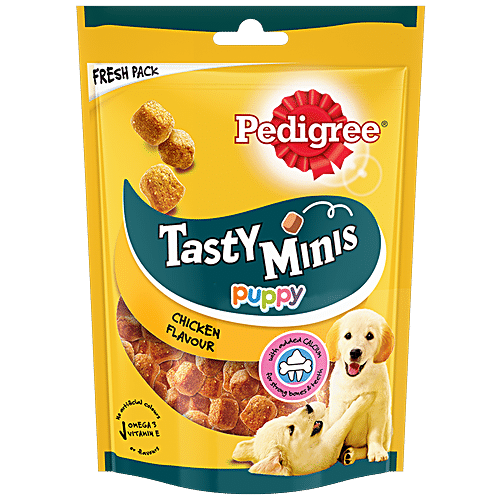 Buy Pedigree Tasty Minis Puppy Dog Treat - Chicken Flavour Online at ...