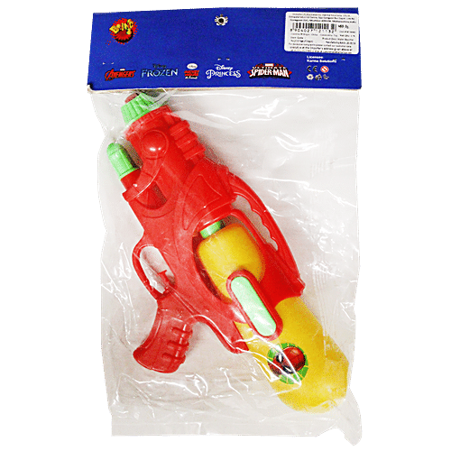 Buy Boing Holi Pichkari / Water Gun, Spiderman - Red Online at