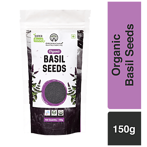 Buy Organicana Basil Seeds Online at Best Price of Rs 175 bigbasket