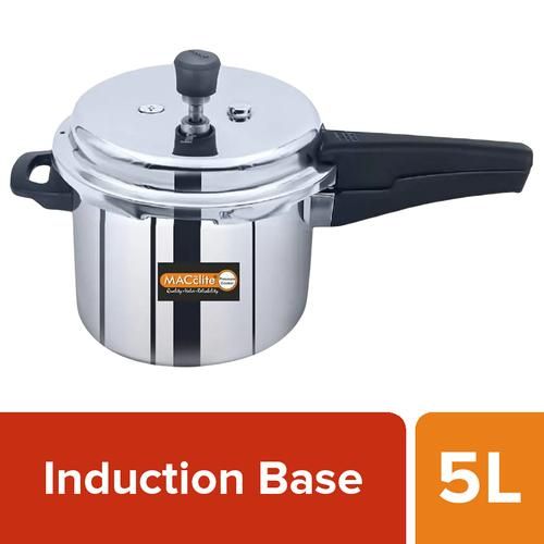 Buy Macclite Stainless Steel Outer Lid Pressure Cooker - Induction Base  Online at Best Price of Rs 1699 - bigbasket