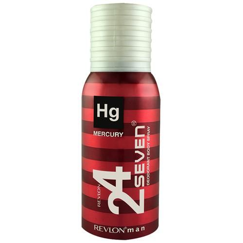 Buy Revlon 24 Seven Perfumed Deodorant Body Spray For Men Mercury Online At Best Price Of Rs 