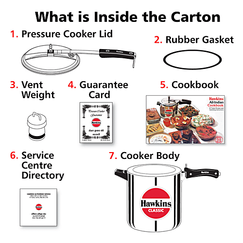 Hawkins classic 8 l pressure online cooker