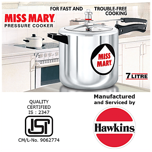 Buy Hawkins Miss Mary Aluminium Inner Lid Pressure Cooker With