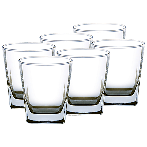 Buy Ocean Plaza Glass Set - Transparent New, B11007 Online at Best ...