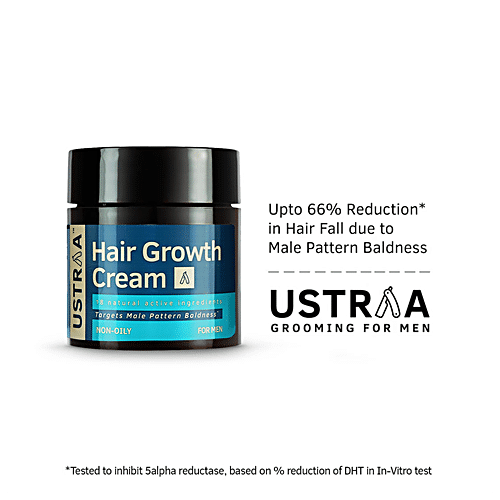 Buy Ustraa Hair Growth Cream - For Scalp Hair, 18 Active Ingredients ...