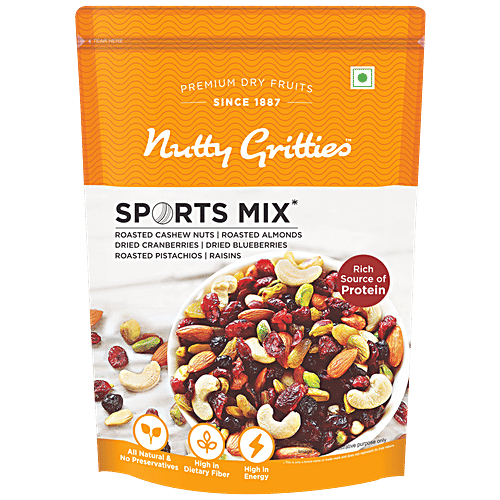 Buy Nutty Gritties Sports Mix - Premium Dry Fruits Online at Best Price ...