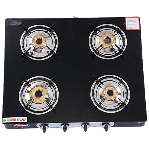 Surya flame gas stove 4 deals burner