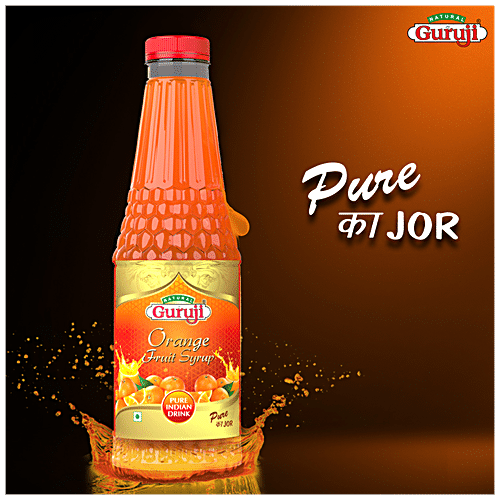 Buy Jai Guruji Orange Fruit Syrup Online at Best Price of Rs 175 ...