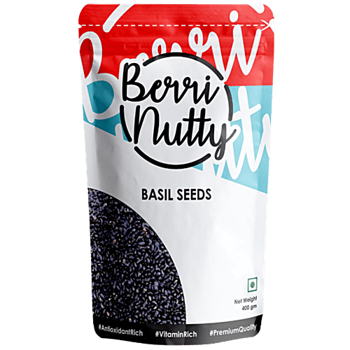 Berrinutty Premium Basil Seeds 400 g