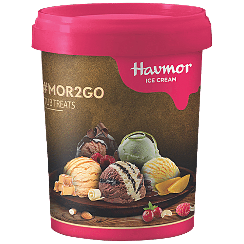 Buy Havmor Ice Cream - Salted Caramel Cheese Cake Online at Best Price ...