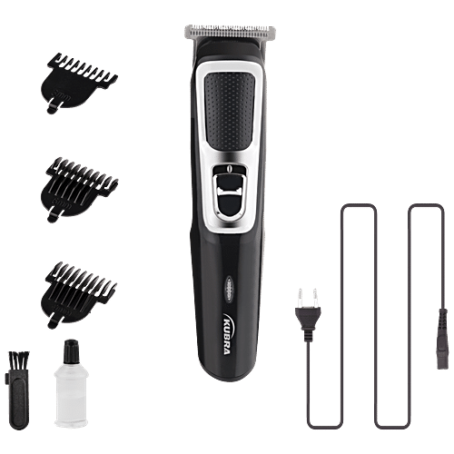 Buy Kubra Kb-2022 Cordless Hair & Beard Trimmer - Black, 45 Min Runtime 