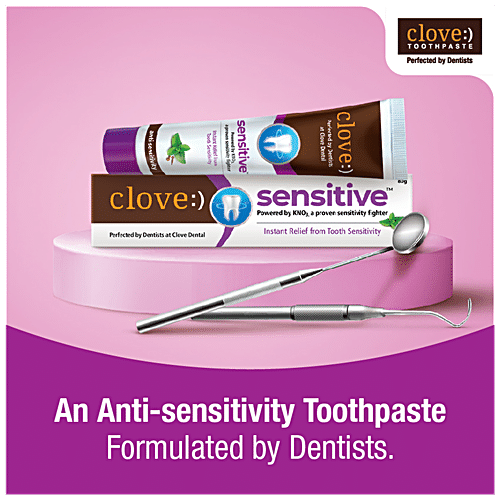 clove sensitive toothpaste