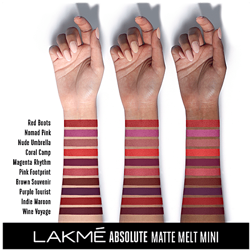 lakme absolute matte melt mini price