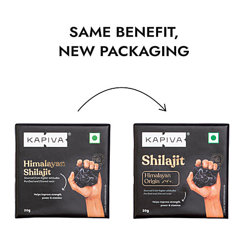 Buy Kapiva Himalayan Shilajit / Shilajeet Resin - Helps Improve ...