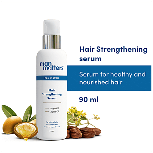 Buy Man Matters Hair Strengthening Serum - Infused With Argan & Jojoba ...