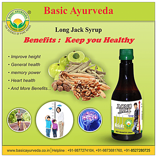 Buy Basic Ayurveda Long Jack Syrup - Improve Body & Mental Health ...