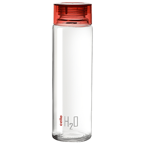 Buy Cello H2o Glass Fridge Water Bottle Red Online At Best Price Of Rs 225 Bigbasket