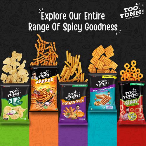 Buy Too Yumm! Indian Masala Flavour Potato Chips Online at Best Price of Rs  18.8 - bigbasket