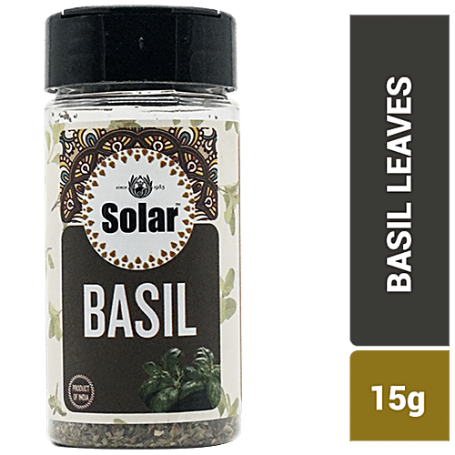 Solar Basil Leaves 15 g