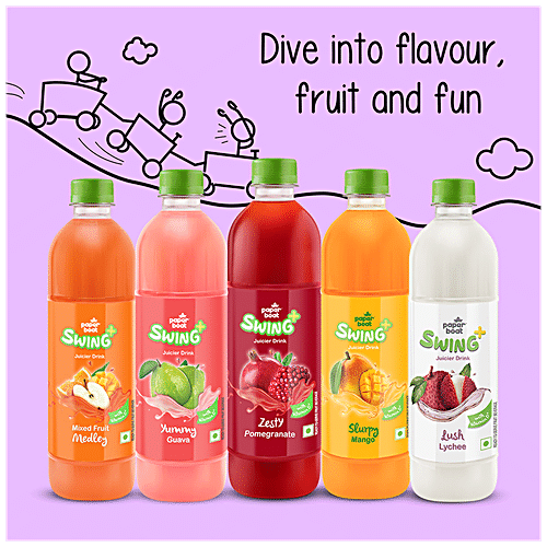 Buy Paperboat Swing Yummy Guava Juice - Enriched With Vitamin D, No ...