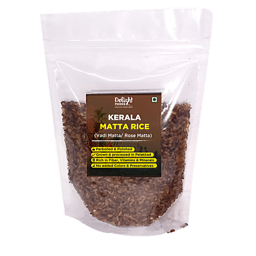 Buy Delight Foods Palakkad Rose Matta Rice - Kerala Red Rice Online at ...