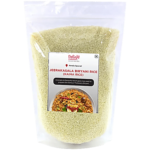 Buy Delight Foods Jeerakasala/Kaima Rice - Thalassery Biryani Rice ...