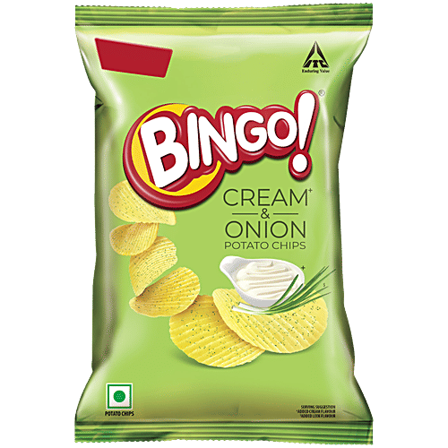 Buy Bingo! Potato Chips - Cream & Onion Online at Best Price of Rs 50 ...