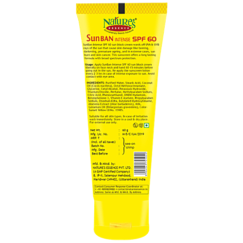 nature's essence sunban spf 40