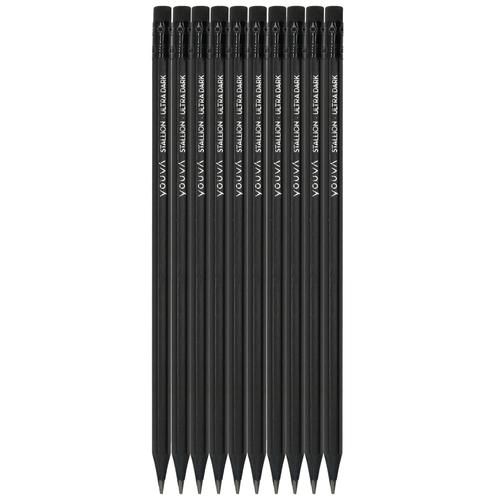 Buy Navneet Youva - Stallion Pencils, Full Black & Bonded Online