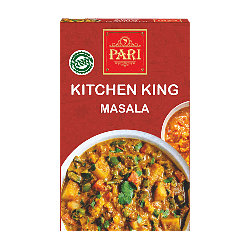 Pari Kitchen King Masala Powder - With No Added Artificial Colours & Preservatives, 50 g  