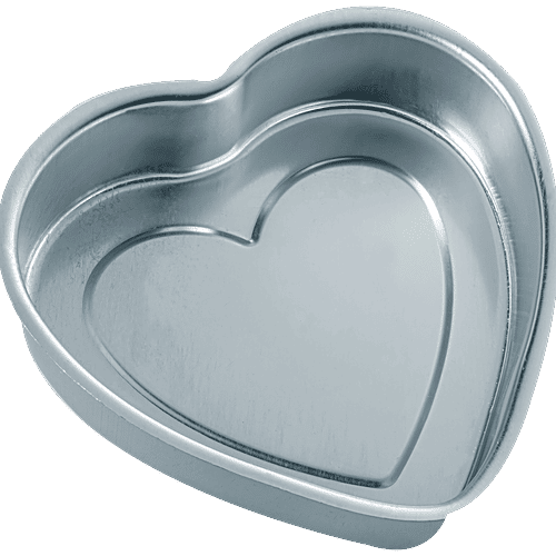 Buy Elephant Cake Baking Mould - Heart-shaped, Aluminium Online At Best 