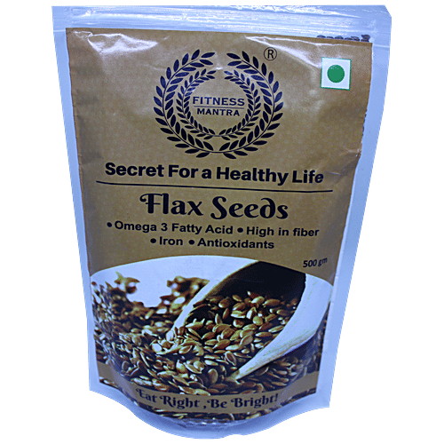 Buy Fitness Mantra Flax Seeds Online At Best Price Of Rs 300 - Bigbasket