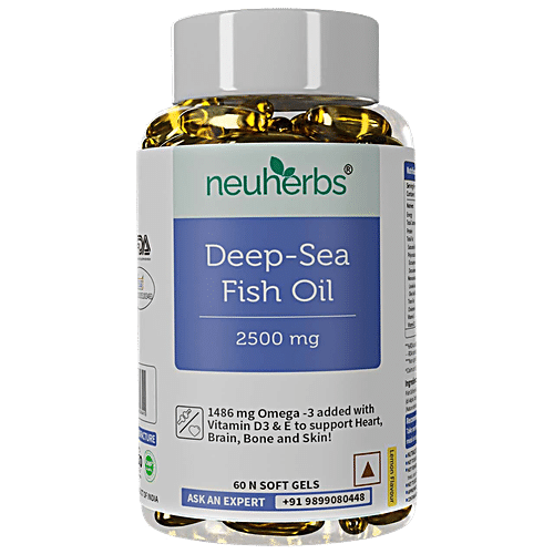 neuherbs deep sea omega 3 fish oil review