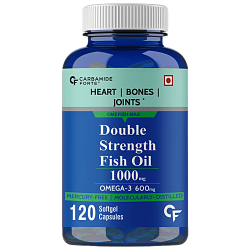 Triple Strength Fish Oil 1000mg - 120 Softgels