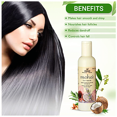 Buy moha 5 In 1 Hair Oil - Total Hair & Scalp Care Online at Best Price ...