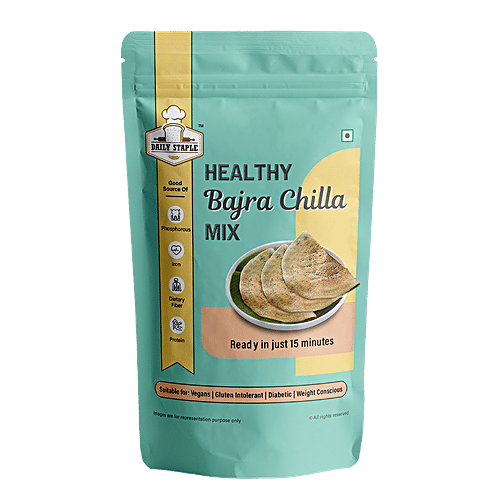 Buy Daily Staple Healthy Bajra Chilla Mix - For Gluten Intolerant ...