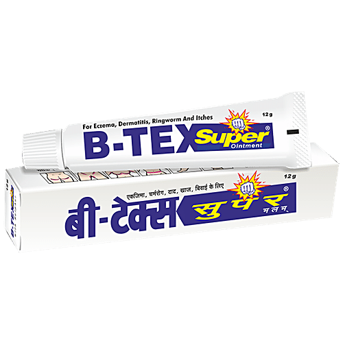 Buy B-Tex B-Tex Super Ointment - For Eczema, Dermatitis, Ringworm ...