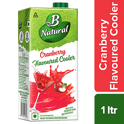 Buy B Natural Cranberry Flavoured Cooler Juice Online At Best Price Of ...