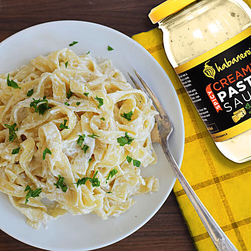 Buy Habanero Creamy White Pasta Sauce - Cheese Sauce Online at Best Price  of Rs  - bigbasket