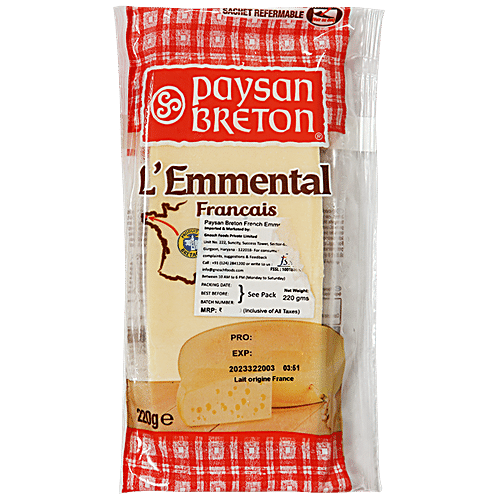 Buy Paysan Breton Emmental Portion Cheese Online At Best Price Of Rs 499 Bigbasket 